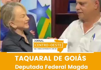 Deputada Federal Magda Mofatto declara apoio ao pré-candidato a Prefeito Belas, em Taquaral